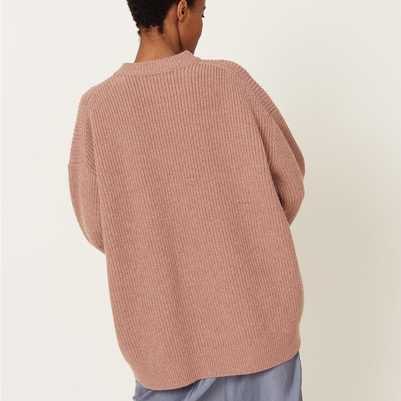NWT 100% wool DEMY LEE Ari SWEATER in mushroom - Picture 4 of 4